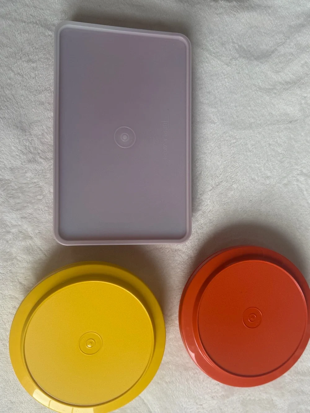 Vintage Tupperware Food Storage Containers - Set of 3